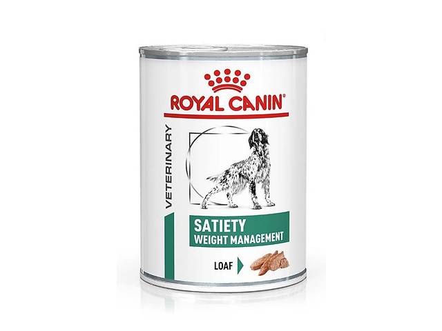 Royal Canin Satiety Weight Management Cans (Роял Канин Сатиети Вейт) влажный корм для собак при лишнем весе 0.410 кг.