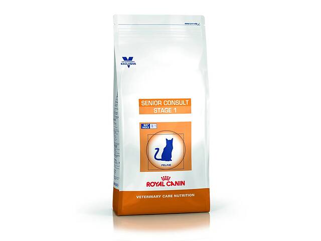 Royal Canin Senior Consult Stage 1 (Роял Канин Сеніор Консалт Стейдж 1) сухой корм для кошек от 7 лет 1.5 кг.