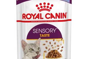 Royal Canin Sensory Taste Jelly (Роял Канин Сенсори в желе) влажный корм для требовательных котов 85 г х 12 шт 85г х...