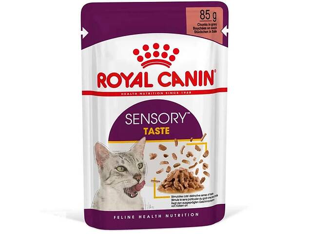 Royal Canin Taste Gravy (Роял Канин Сенсори Тейст кусочки) влажный корм для переборчивых кошек 85 г х 12 шт 85 г х 12 шт