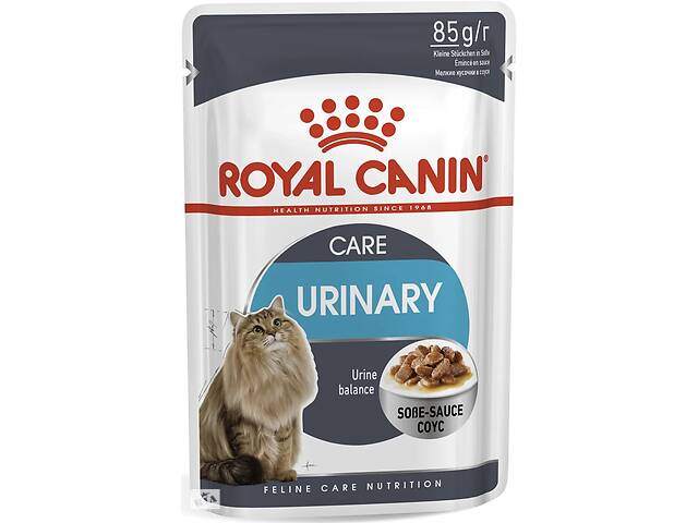 Royal Canin Urinary Care Gravy (Роял Канин Уринари Кер) влажный корм для кошек для мочевой системы 85 г х 12шт