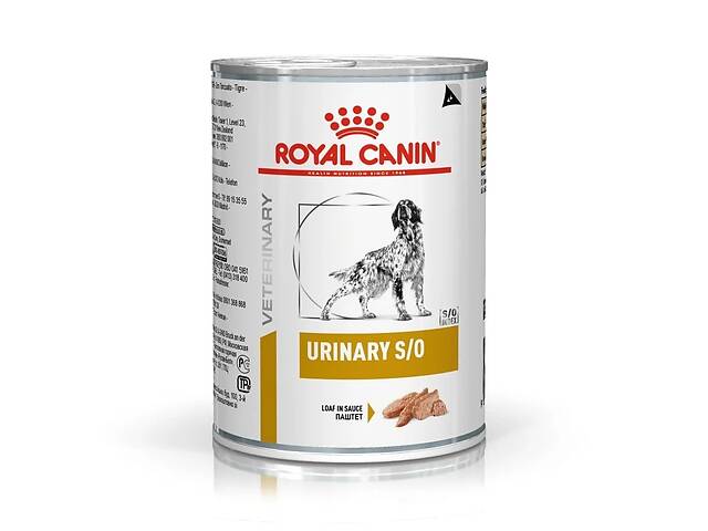 Royal Canin Urinary S/O (Роял Канин Уринари СО) влажный корм для собак при заболеваниях мочевыводящих путей 0.410 кг.