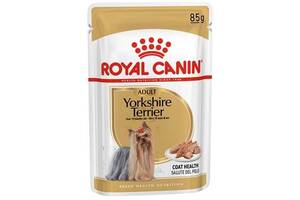 Royal Canin Yorkshire Terrier (Роял Канин Йоркшир Терьер) влажный корм для йоркширских терьеров от 10 месяцев 0.085 кг.