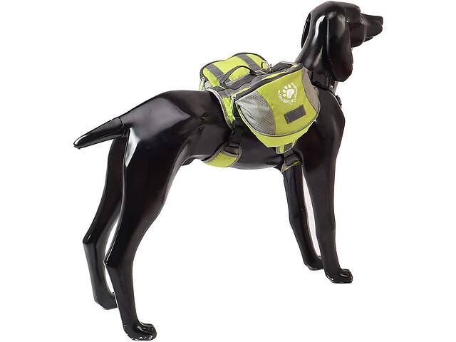 Рюкзак для собак BlackDoggy (БлекДогги) VC-BP12006 M, Зеленый