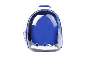 Рюкзак-переноска Taotaopets 253304 Panoramic Blue 35х25х42 cm с иллюминатором