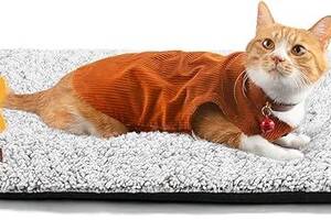 Самонагревающейся коврик для домашних животных, со съемным чехлом, Кровать для кошек, Одеяло для собак.