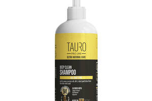 Шампунь для глубокой очистки кожи и шерсти собак и кошек Tauro Pro Line Ultra Natural Care Deep Clean Shampoo 1 л