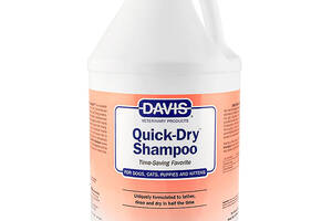 Шампунь для регулярного очищения шерсти у собак и котов Davis Quick-Dry Shampoo 3.79 л