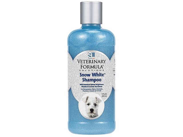 Шампунь для собак и кошек со светлой шерстью Veterinary Formula Snow White Shampoo 503 мл (736990012203)