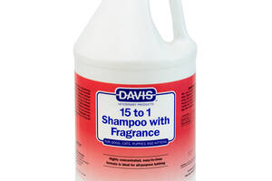 Шампунь для собак и котов с ароматом свежести Davis 15 to 1 Shampoo Fresh Fragrance 3.79 л