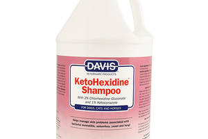 Шампунь для собак и котов с заболеваниями кожи Davis KetoHexidine Shampoo 3,8 л (87717907464)