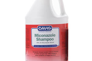 Шампунь для собак и котов с заболеваниями кожи Davis Miconazole Shampoo 3,8 л (87717907006)