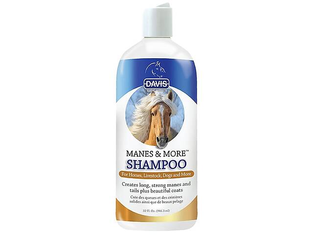 Шампунь для ухода за шерстью собак и лошадей Davis Manes More Shampoo 946 мл