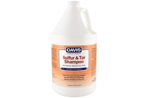 Шампунь для устранения раздражения зуда и шелушения кожи у собак Davis Sulfur Tar Shampoo 3.79 л