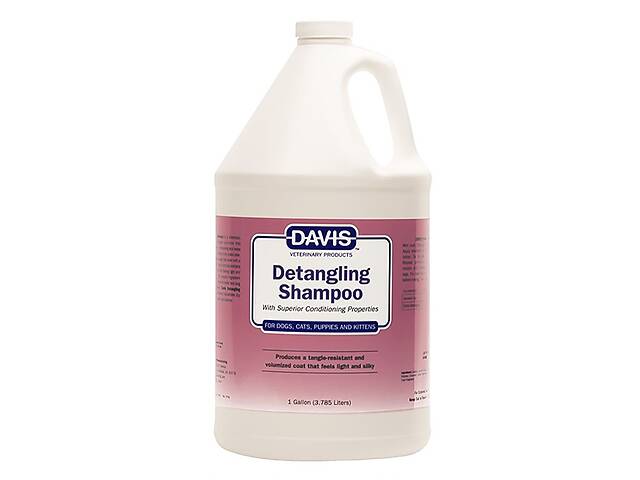 Шампунь-кондиционер от колтунов для собак и котов Davis Detangling Shampoo 3.79 л