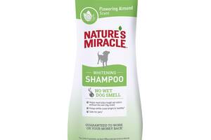 Шампунь Nature's Miracle Whitening Shampoo Flowerin Almond отбеливающий для красоты шерсти у собак 473 мл