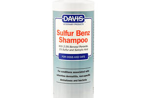 Шампунь против себорейного дерматита и неспецифического дерматоза Davis Sulfur Benz Shampoo 355 мл