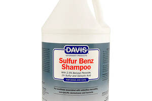 Шампунь против себорейного дерматита и неспецифического дерматоза Davis Sulfur Benz Shampoo 3.79 л