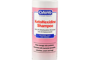 Шампунь противогрибковый для собак кошек и лошадей Davis KetoHexidine Shampoo 355 мл