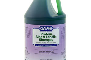 Шампунь с ланолином для питания шерсти собак и котов Davis Protein Aloe Lanolin 3.79 л