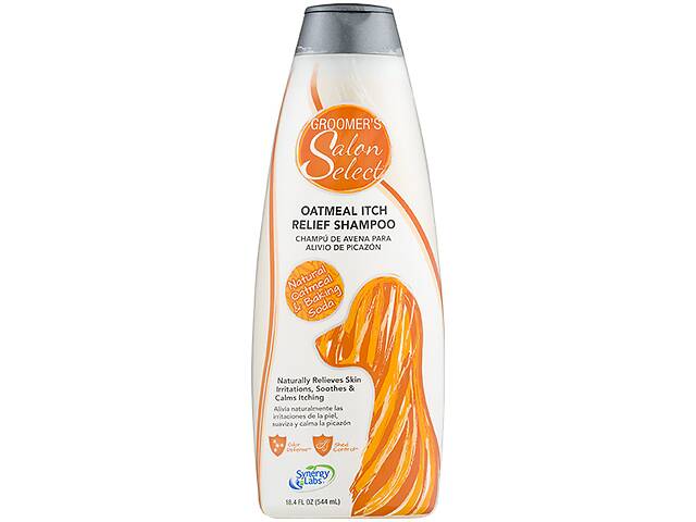 Шампунь с овсяным молочком для собак и котов SynergyLabs Groomer's Salon Select Oatmeal Shampoo 544 мл