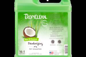 Шампунь Tropiclean Aloe & Coconut 3.8л 'Алое и кокос' для собак и кошек