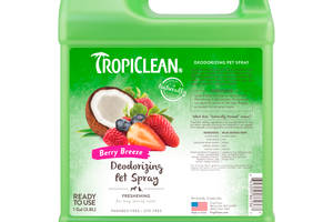 Шампунь TropiClean Berry & Coconut с кокосом и ягодами для собак и кошек 3.8 л (060104)