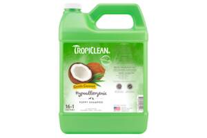 Шампунь TropiClean Gentle Coconut Pet гипоалергенный с ароматом нежного кокоса 3,8 л 060128