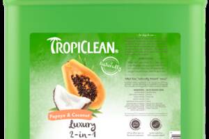 Шампунь Tropiclean Papaya & Coconut 9,5 л с кокосом и папаей для собак и кошек