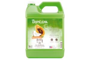 Шампунь Tropiclean Papaya & Coconut с кокосом и папайей для собак и кошек 3.8 л 060135