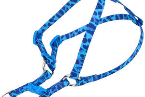 Шлея для собак Coastal Li`l Pals Comfort Dog Harnes 0.9х20-36см синий леопард см(76484062438)