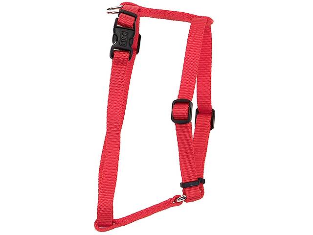 Шлея для собак Coastal Nylon Adjustable нейлон 1,6 x 46-76 см Красный (76484088810)
