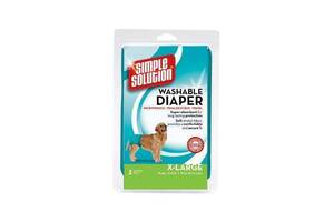 Simple Solution Washable Diaper (Симпл Солюшн Вашбл) многоразовые трусы - подгузники для больших собак X-Large