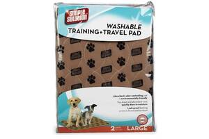 Simple Solution Washable Training & Travel Pad (Симпл Солюшн Трейнинг) многоразовые пеленки для собак 2 шт.