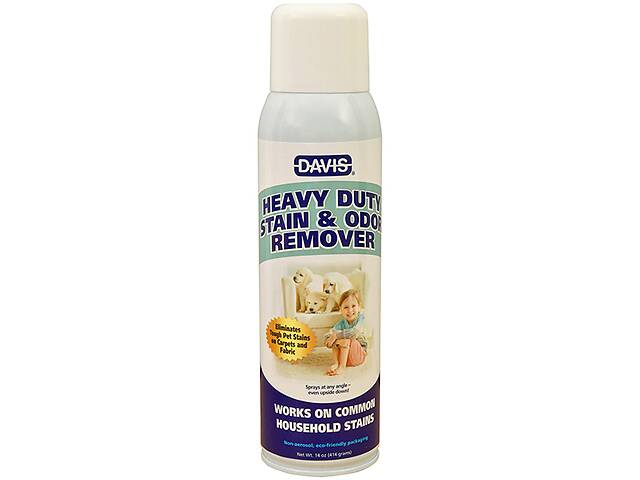 Спрей для удалениия стойких пятен и запахов от домашних животных Davis Heavy Duty Stain Odore Remover 414 мл