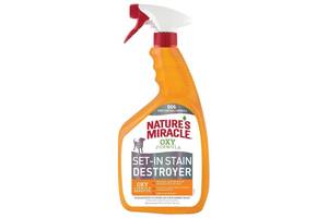 Спрей для устранения пятен и запахов от собак Nature's Miracle Dog Orange Oxy Formula 946 мл