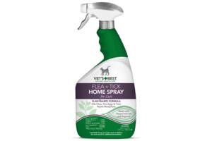 Спрей от блох клещей и москитов для кошек и дома Vet's Best Flea Tick Home Spray Cats 946 мл