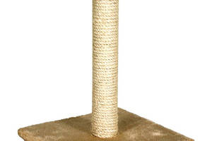 Столбик когтеточка для котов Flamingo Polset Small 29 x 29 x 39 см Светло-коричневый (5415245142005)