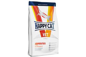 Сухой диетический корм Happy Cat VET Diet Adipositas для кошек для уменьшения избыточного веса 4 кг