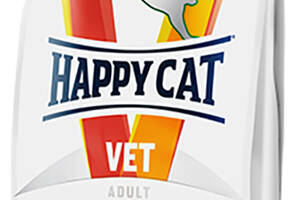 Сухой диетический корм Happy Cat VET Diet Skin для кошек с чувствительной кожей 4 кг