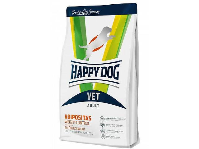 Сухой диетический корм Happy Dog VET Diet Adipositas для собак с избыточным весом 4 кг