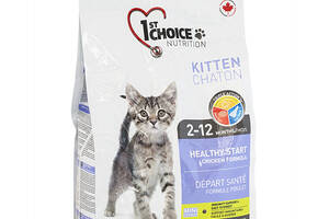 Сухой корм 1st Choice Kitten Healthy Start для котят всех пород 2.72 кг (65672290036)