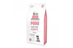 Сухой корм Brit Care GF Mini Puppy Lamb 2 kg (для щенков и молодых собак миниатюрных пород)