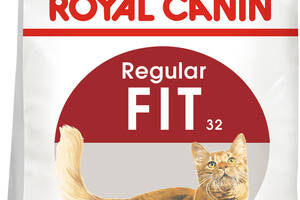 Сухой корм для домашних и уличных кошек Royal Canin Fit 10 кг (11417) (0262558702243)