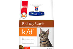 Сухой корм для кошек Hill's Prescription Diet Feline k/d 1.5 кг (052742918600)