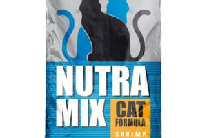 Сухой корм для кошек Nutra Mix Seafood Формула с морепродуктами креветки тунец печенка и рыба 9 кг
