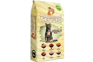 Сухой корм для котов Тигрис с говядиной 10 кг (4820268550835)