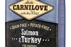 Сухой корм для щенков Carnilove Puppy Salmon Turkey 12 кг