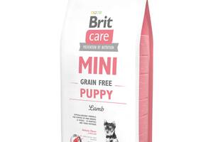 Сухой корм для щенков миниатюрных пород Brit Care Mini Grain Free Puppy 7 кг (8595602520152)