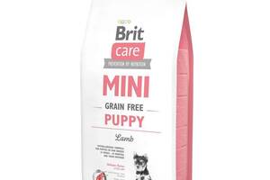 Сухой корм для щенков миниатюрных пород Brit Care Mini Grain Free Puppy 2 кг (8595602520138)